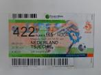 Ticket Nederland Tsjechië 2004, Ophalen of Verzenden, Zo goed als nieuw