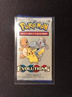 Evolutions sample booster frans, Hobby en Vrije tijd, Verzamelkaartspellen | Pokémon, Ophalen of Verzenden, Nieuw, Booster