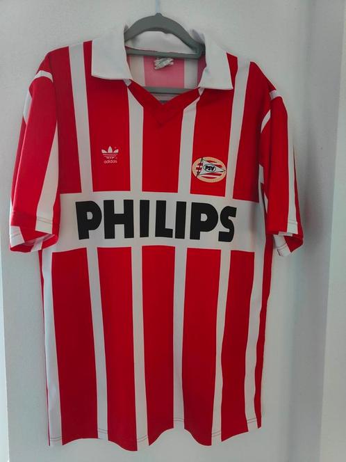 Chemise d'accueil PSV Adidas 1990 L Romario, vintage authent, Sports & Fitness, Football, Comme neuf, Maillot, Taille L, Envoi