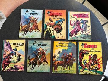 Zorro: 7 albums van de reeks uitgegeven door Petit-Marteau, Plusieurs BD, Enlèvement ou Envoi, Utilisé, André Oulié