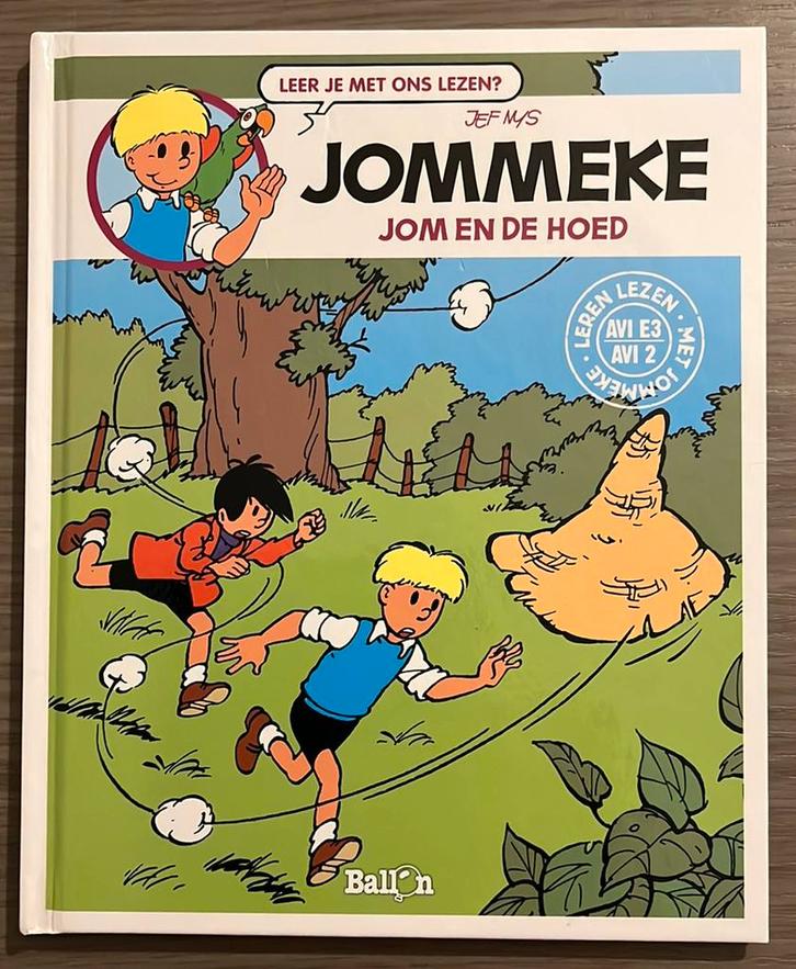 Jom en de hoed - Leer je met ons lezen ? (2), Boeken, Kinderboeken | Jeugd | onder 10 jaar, Nieuw, Ophalen