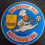 F; sticker Zele bakkersvoetbal stripfiguur voetbal, Ophalen of Verzenden, Zo goed als nieuw, Bedrijf of Vereniging
