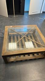 table basse en bois massif, Maison & Meubles, Enlèvement, Comme neuf