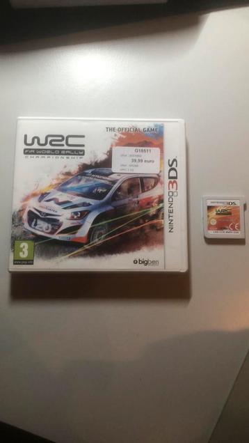 WRC 3DS beschikbaar voor biedingen