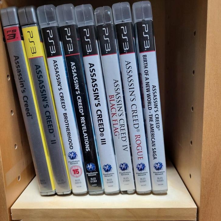Serie Assassins Creed - Playstation 3, Games en Spelcomputers, Games | Sony PlayStation 3, Zo goed als nieuw, Ophalen of Verzenden