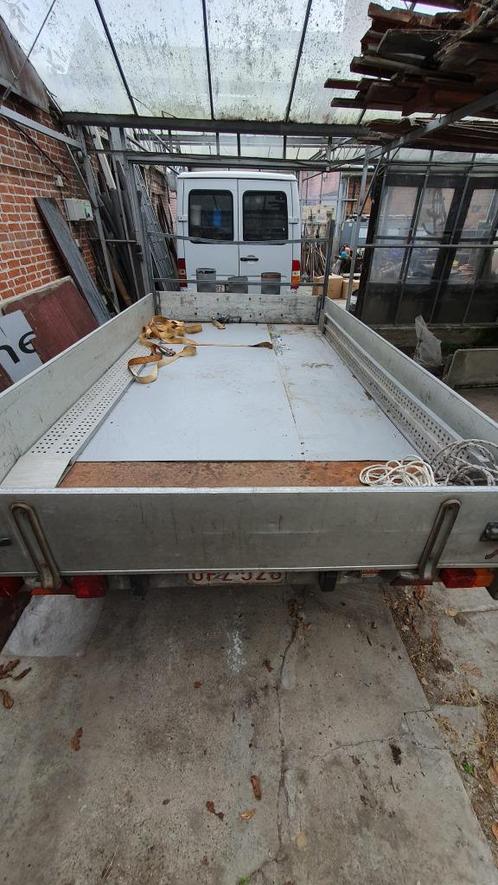 aanhangwagen dubbelasser geremd, Auto diversen, Aanhangers en Bagagewagens, Gebruikt, Ophalen