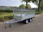 EDUARD plateauwagen NIEUW 250x145- Dubbelas 750KG, Ophalen, Nieuw