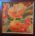 KITSLAAR Hans "Klaprozen" olie op doek, Ophalen