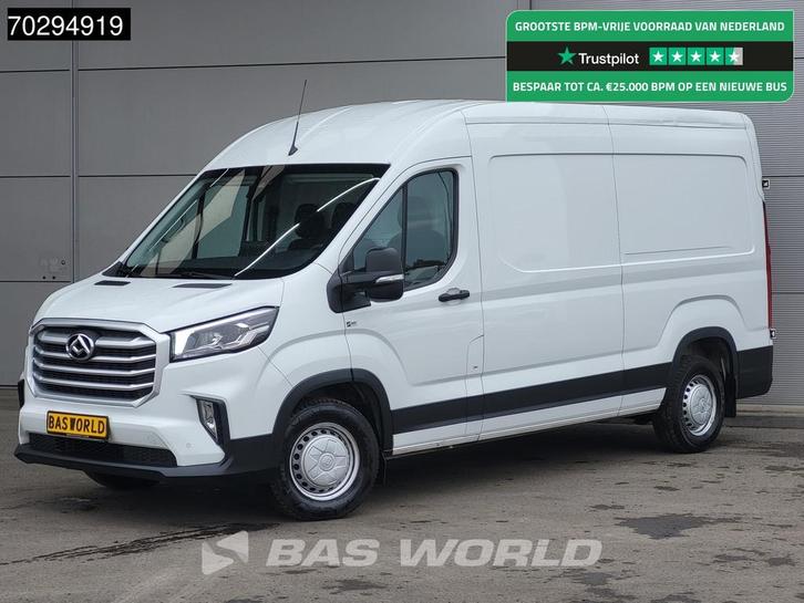 Maxus Deliver9 L3H2 Airco Cruise Camera Parkeersensoren 10-i, Auto's, Bestelwagens en Lichte vracht, Bedrijf, Te koop, Achteruitrijcamera