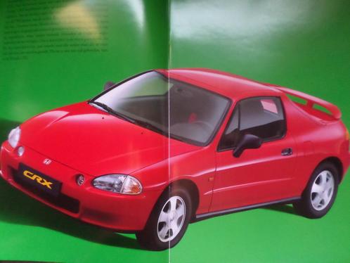 Honda CRX 1992 Brochure, Boeken, Auto's | Folders en Tijdschriften, Honda, Verzenden