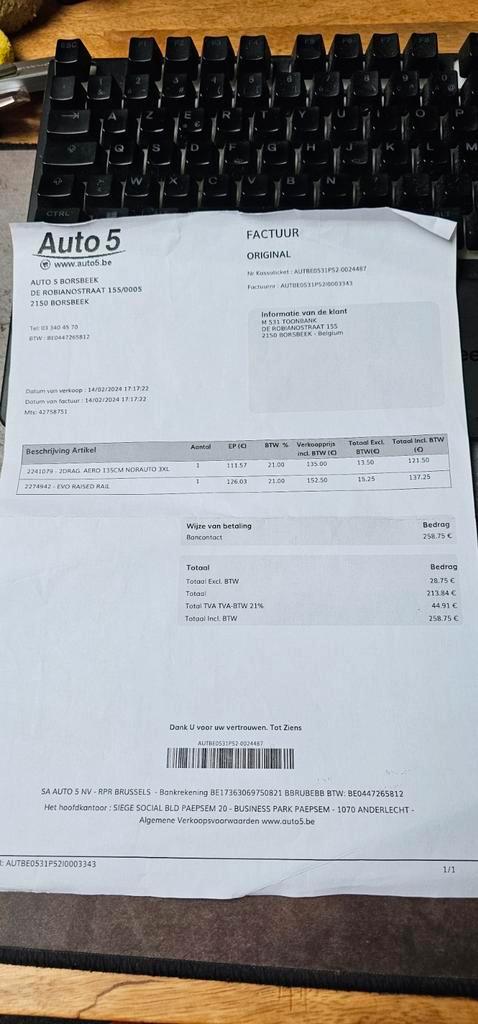 Dakdragers + opzetstuk, Auto diversen, Auto-accessoires, Zo goed als nieuw, Ophalen