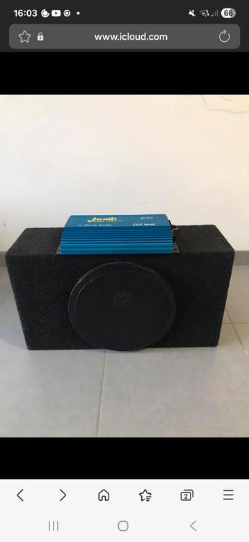 Subwoofer met Jump Line versterker beschikbaar voor biedingen