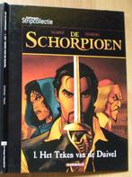 DE SCHORPIOEN TEKEN V/D DUIVEL MARINI DE MORGEN STRIPCOLLECT, Eén stripboek, Ophalen of Verzenden, Zo goed als nieuw, Enrico Marini
