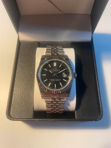 Seiko Mod Datejust zwart Oyster Automatisch Watch Heren beschikbaar voor biedingen
