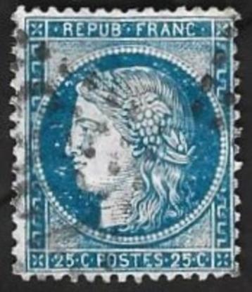 1 Postzegel Frankrijk 1871 Ceres (type I)  Goden beschikbaar voor biedingen