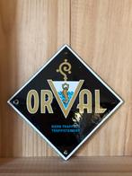 Orval geëmailleerd bord 12/12cm, Verzamelen, Ophalen of Verzenden, Zo goed als nieuw