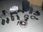 Ps2 de kleine editie met controllers en 6 spelletjes, Zwart, Met 2 controllers, Ophalen of Verzenden, Slim