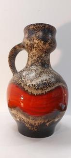 Grand vase de sol vintage Allemagne de l'Ouest 1960, Maison & Meubles, Accessoires pour la Maison | Vases, Comme neuf, Rouge, Enlèvement ou Envoi