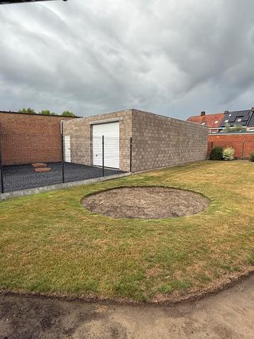 Grote garage 80m2 Harelbeke centrum beschikbaar voor biedingen