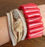 2 mooie armbanden, Handtassen en Accessoires, Armbanden, Ophalen of Verzenden, Zo goed als nieuw
