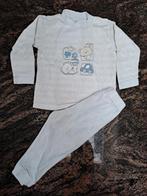 Taille 92 Pyjama d'hiver rayé bleu pastel et blanc ours, Vêtements de nuit ou Sous-vêtements, Utilisé, Garçon, Enlèvement ou Envoi