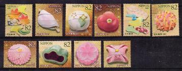 Postzegels uit Japan - K 5005 - lekkernijen beschikbaar voor biedingen
