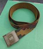 Camouflage de ceinture de l'armée ABBL avec fermeture en pla, Collections, Armée de terre, Enlèvement ou Envoi, Vêtements ou Chaussures