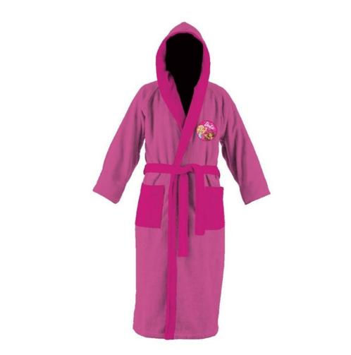 Barbie Badjas - Badstof - Maat 98/104 - 122/128, Kinderen en Baby's, Kinderkleding | Maat 122, Nieuw, Meisje, Nacht- of Onderkleding