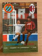 7-11-90 club brugge- a.c. milan, Verzamelen, Ophalen, Gebruikt, Boek of Tijdschrift