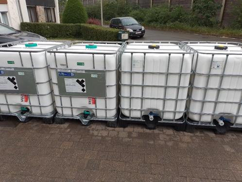 Ibc vat tank regenton 1000 liter ANTI ALGUEN ANTI UV, Tuin en Terras, Overige Tuin en Terras, Zo goed als nieuw, Ophalen