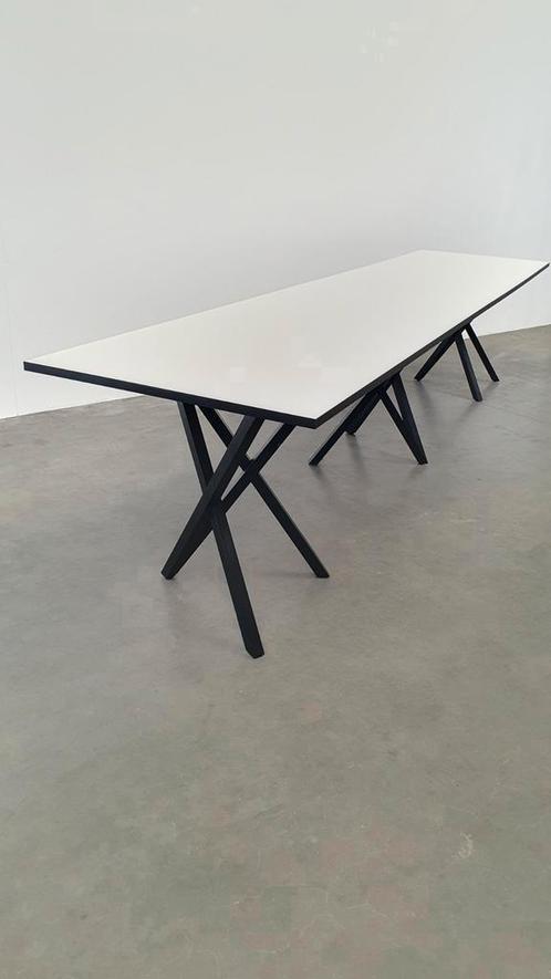 Bulo SB55 design xl tafel Stéphane Beel HPL zwart essen, Maison & Meubles, Tables | Tables à manger, Comme neuf, Enlèvement