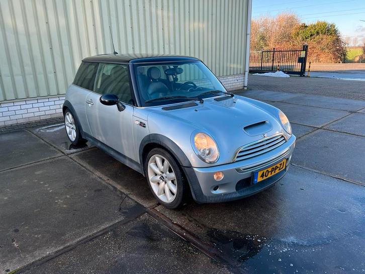 Mini 1.6 16V Cooper S 170PK 2004 Airco Panoramadak Leer, Auto's, Mini, Bedrijf, Cooper S, Cruise Control, Benzine, Euro 4, Ophalen