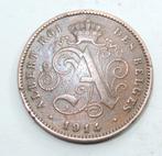 AV Pce BELGIQUE KM#64  " 2 CENTIMES ALBERT IER " DE 1914 FR, Enlèvement ou Envoi, Bronze, Monnaie en vrac