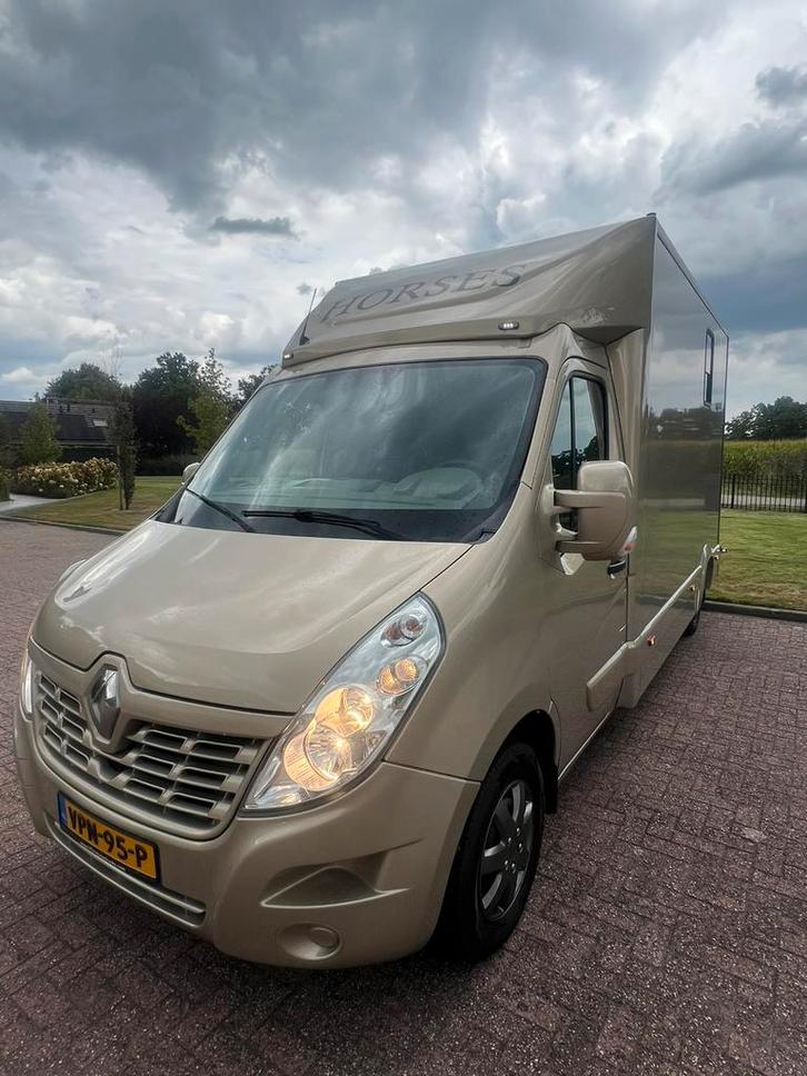 Chique Renault paardencamionette, 2022! Winnaarskleur!, Dieren en Toebehoren, Paarden en Pony's | Trailers en Aanhangwagens, Zo goed als nieuw