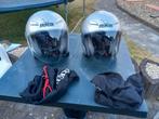 Helm voor motorfiets. 2 stuks, Motos, Vêtements | Casques de moto