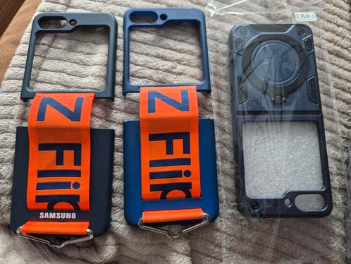 3 Coques Samsung Z Flip 5, Telecommunicatie, Mobiele telefoons | Hoesjes en Screenprotectors | Samsung, Gebruikt, Ophalen