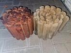 Houten rolborder om perk af te boorden, nieuw, Tuin en Terras, Ophalen, Nieuw, 200 cm of meer, 25 tot 50 cm