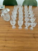 verres anciens en baccarat et carafe à eau, Ophalen of Verzenden