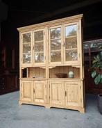 Antieke grenenhouten buffetkast | Winkelkast | Keuken #2351, Antiek en Kunst, Antiek | Meubels | Kasten, Ophalen of Verzenden