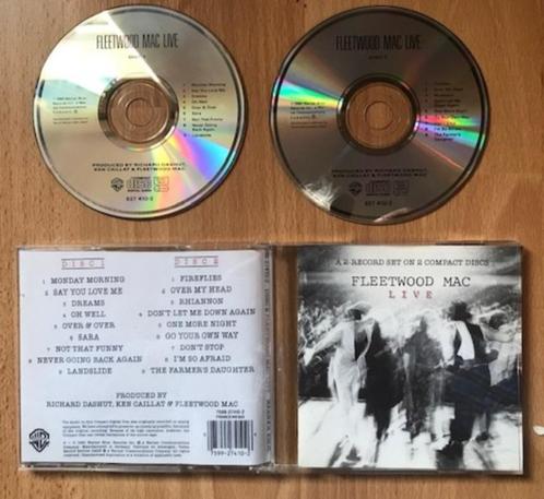 2CD FLEETWOOD MAC - LIVE - STEVIE NICKS CHRISTINE McVIE, Cd's en Dvd's, Cd's | Rock, Gebruikt, Poprock, Ophalen of Verzenden