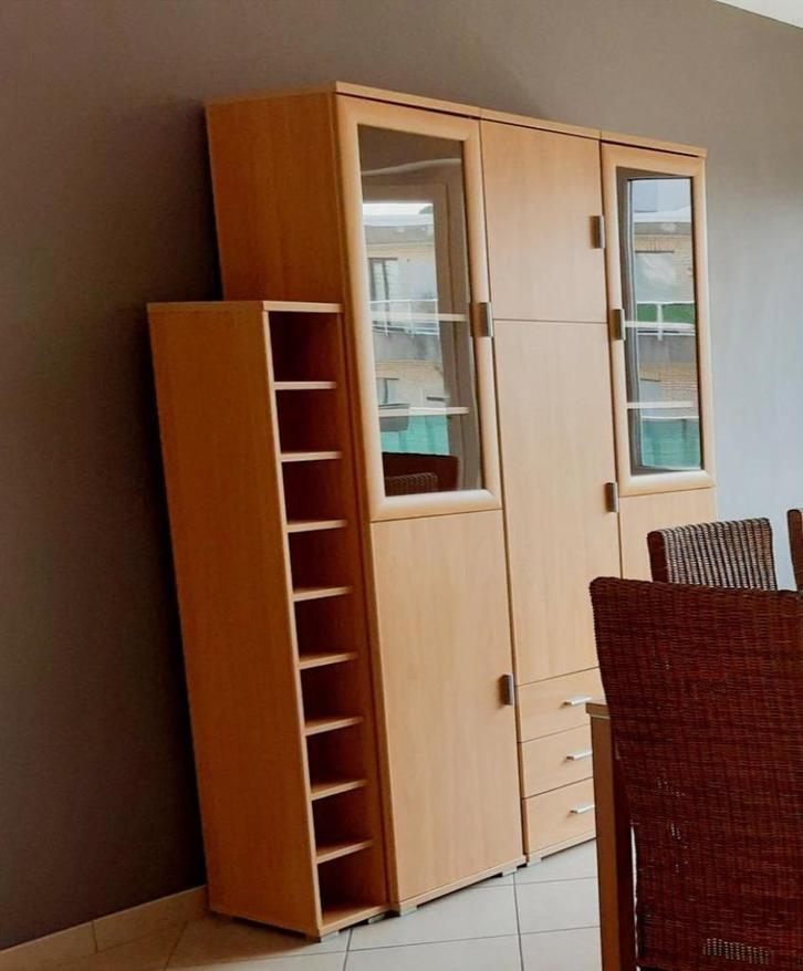 Garderobe, Huis en Inrichting, Kasten | Wandmeubels, Gebruikt, 150 tot 200 cm, 150 tot 200 cm, 50 tot 75 cm, Met lade(s), Met deur(en)