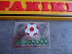 PANINI STICKER WORLD CUP 86 MEXICO WK BADGE NR 2  voetbal, Verzenden, Sticker