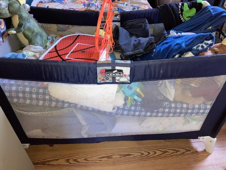 Lot kinder reisbedje en toebehoren, Kinderen en Baby's, Babywiegjes en Ledikanten, Gebruikt, Reisbedje, Ophalen of Verzenden