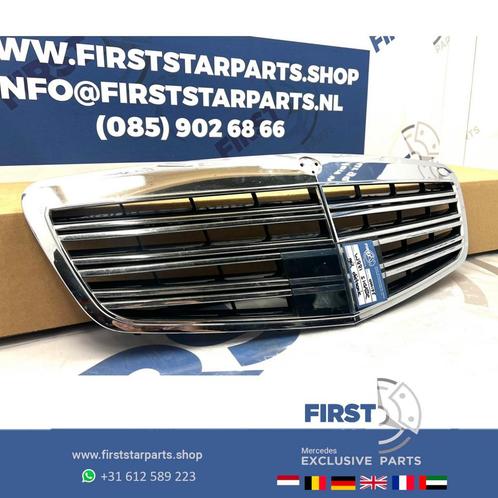 W221 GRIL S65 AMG Mercedes S Klasse 2013 bumper grille distr, Auto-onderdelen, Overige Auto-onderdelen, Mercedes-Benz, Gebruikt
