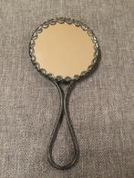 Antiek Spiegeltje Limoges, Antiek en Kunst, Ophalen of Verzenden, Rond, Minder dan 50 cm, Minder dan 100 cm