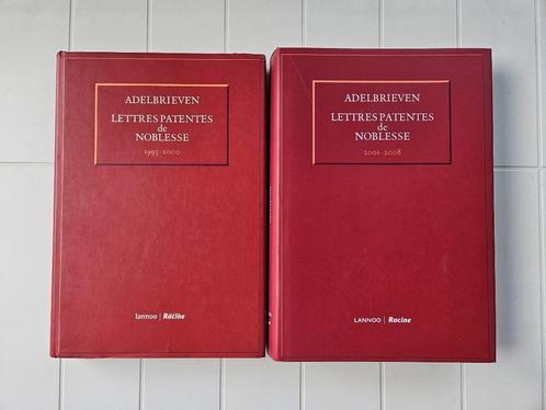 Adelbrieven - Brieven, octrooi van de adel: deel 1; 2, Boeken, Geschiedenis | Nationaal, Zo goed als nieuw, Ophalen of Verzenden