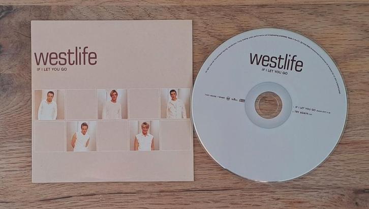 Westlife - If I Let You Go, Cd's en Dvd's, Cd Singles, Zo goed als nieuw, Pop, 1 single, Ophalen of Verzenden