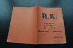 R.K. MARQUE DEPOSEE FRANCAISE N51 EXTRACTEURS OUTILLAGES, Livres, Technique, Enlèvement ou Envoi, Utilisé, Technique automobile