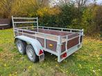 remork dubbelas 750kg, Auto diversen, Ophalen, Zo goed als nieuw