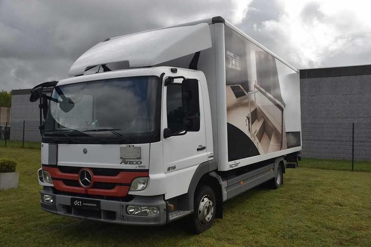 Mercedes-Benz Atego 816 Kasten Heckklappe 3 Sitz (bj 2013), Auto's, Bestelwagens en Lichte vracht, Bedrijf, Te koop, Mercedes-Benz